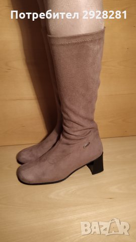 Италиански дамски ботуши - ТЕХ, снимка 3 - Дамски ботуши - 31273573