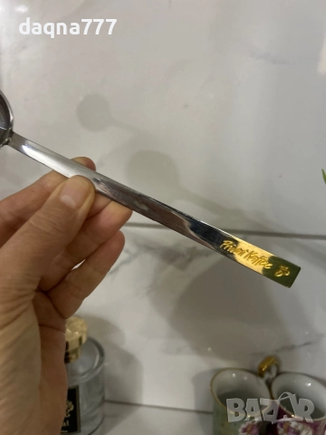 Немска лъжица за кафе неръждаема стомана, снимка 6 - Прибори за хранене, готвене и сервиране - 52416953