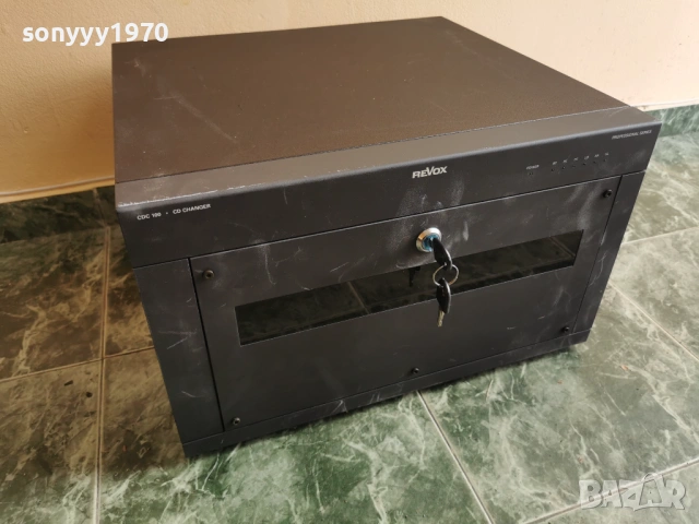 REVOX CDC 100 CD CHANGER POFESSIONAL SERIES-PRODUCED IN JAPAN-ВНОС SWISS 2801261554