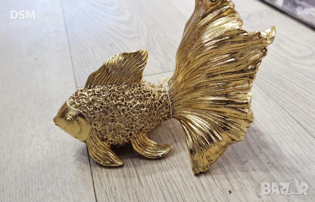 Нова Статуетка Риба - Фигура за Декорация Риби - 16см, снимка 6 - Статуетки - 51728460