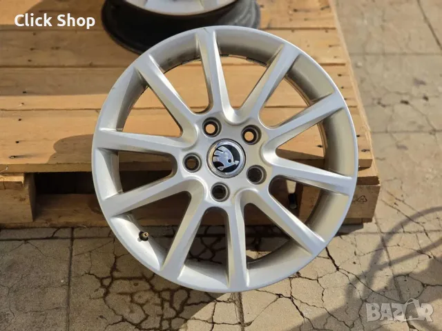 5x112 16 Джанти Skoda Octavia SuperB 5x112 Шкода Октавиа Супърб, снимка 5 - Гуми и джанти - 56185090