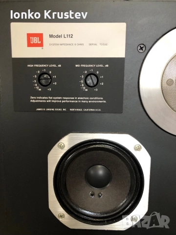 Jbl l112, снимка 4 - Тонколони - 52387357