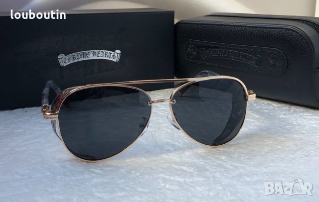 CHROME HEARTS  мъжки слънчеви очила унисекс слънчеви очила дамски, снимка 8 - Слънчеви и диоптрични очила - 30678759