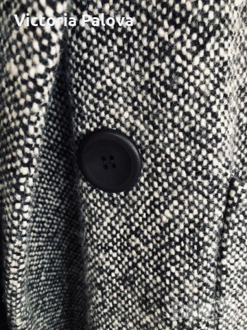 Идеална кройка модерно палто 80% вълна, снимка 8 - Палта, манта - 31876871