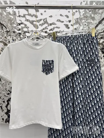 Уникален Сет Set Christian Dior Дамски тениска панталон, снимка 1
