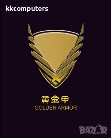 Стъклен screen protector Golden Armor Privacy за iPhone 15 Pro Max 6.7 / Черен / Баркод : 2402585, снимка 3 - Фолия, протектори - 48221707