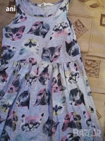 Рокля с котета , снимка 2 - Детски рокли и поли - 24272638