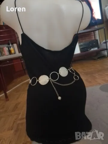 Подарявам!Плетена рокля като за плаж или като за излизане , снимка 3 - Рокли - 50391743