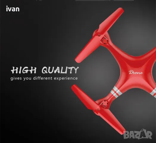 Дрон , wifi, бутон Return To Home, 4K HD , батерията: 3.7V 1800 mAh, автономност на полета ~ 20 мин, снимка 4 - Дронове и аксесоари - 50077091