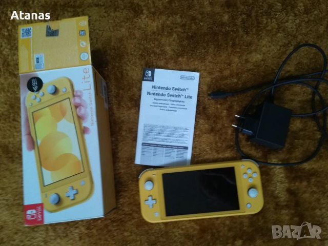 Продавам Nintendo Switch Lite (Нинтендо Суич Лайт Жълт) , снимка 1