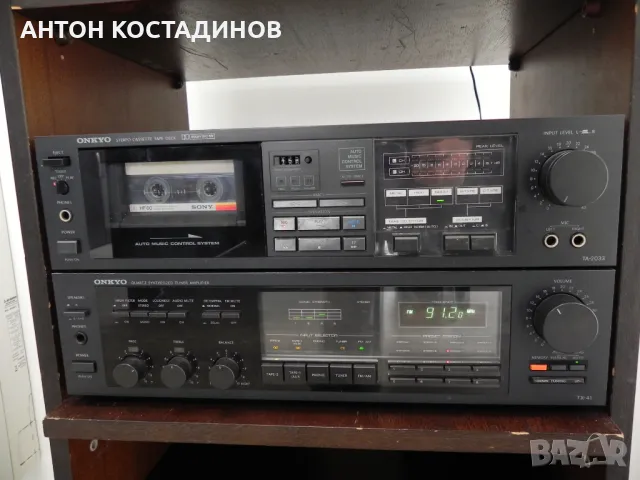 Продавам ONKYO дек ТА 2033 и ресийвър ТХ 41, снимка 3 - Аудиосистеми - 48812812