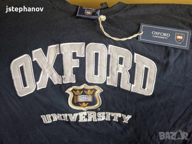 Чисто Нова Оригинална тениска от Oxford University - XL, снимка 4 - Тениски - 47943395