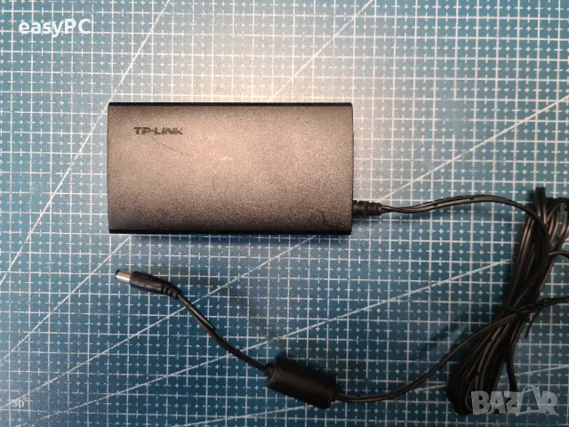 Оригинален захранващ адаптер TP-LINK T480125-2DT 48V 1.25A, снимка 3 - Суичове - 47852392