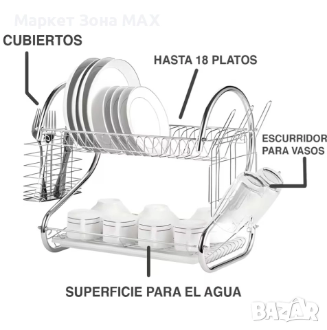 S-образна сушилня: Модерна, просторна, удобна, снимка 4 - Сушилни - 52898996