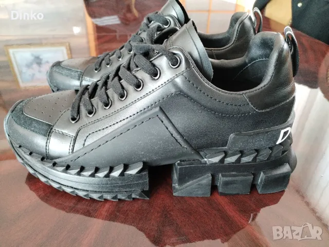 Обувки естествена кожа DOLCE GABBANA, снимка 2 - Спортно елегантни обувки - 47493747