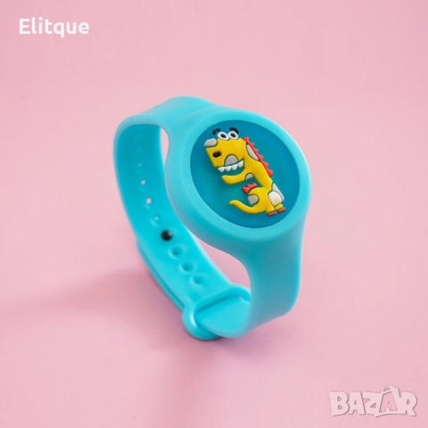 Детска играчка часовник, против комари, светлинен ефект, снимка 10 - Гривни - 52795724