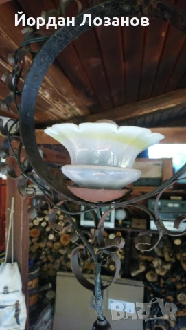 Полилеи от ковано желязо, снимка 2 - Полилеи - 51316446