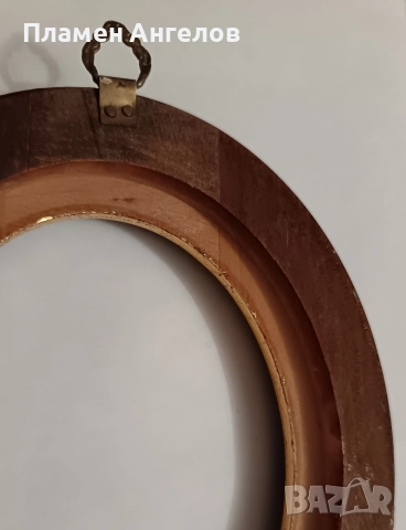 Стара антикварна дървена рамка , снимка 7 - Други ценни предмети - 52729856