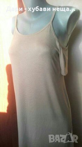 Туника/рокля от трико, с отворени рамена🍀❤M/L,L❤🍀арт.4405, снимка 2 - Туники - 37441610