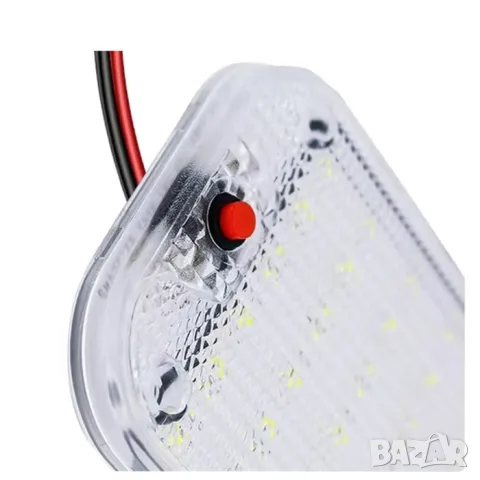Интериорна LED лампа 48 LED 9V до 90V, снимка 2 - Аксесоари и консумативи - 55864518
