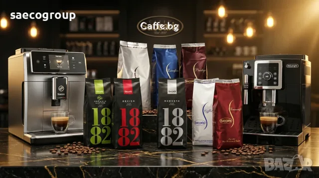 Италианско премиум кафе на зърна Caffe Saccaria Cremacaffè, снимка 4 - Други - 55927581