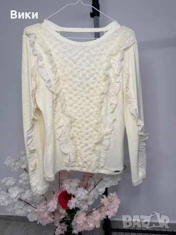 Алеса Alessa пуловер , снимка 3 - Блузи с дълъг ръкав и пуловери - 52114267