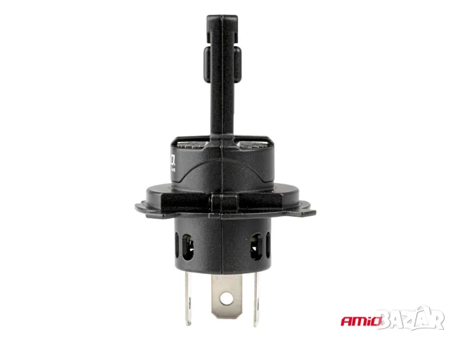 LED крушки AMiO F25 Pro Black H4 6000K 70W 12-24V CANBUS, снимка 3 - Аксесоари и консумативи - 55868728
