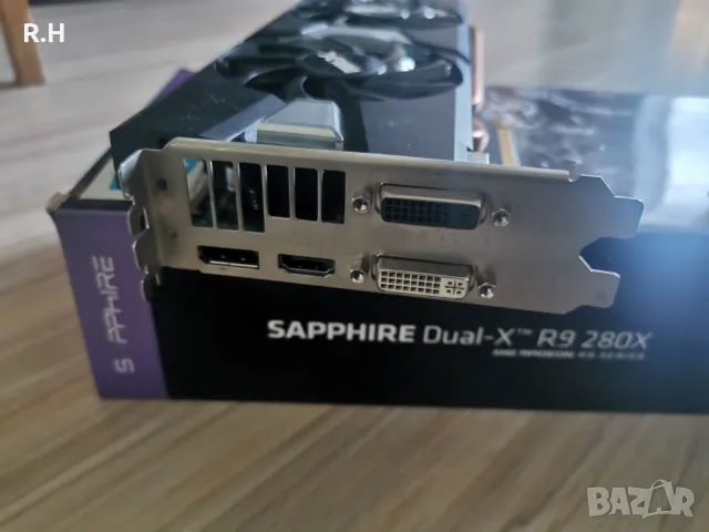 Видео карта Sapphire Dual-X R9 280x 3GB OC edition, снимка 2 - Видеокарти - 48885213