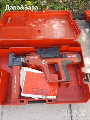HILTI DX 750 инструмент за директен монтаж, снимка 4 - Други инструменти - 38700543