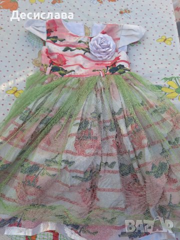 Детска официална  рокля, снимка 1 - Детски рокли и поли - 42717668