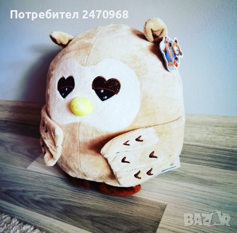 Плюшен бухал, снимка 2 - Плюшени играчки - 37085690