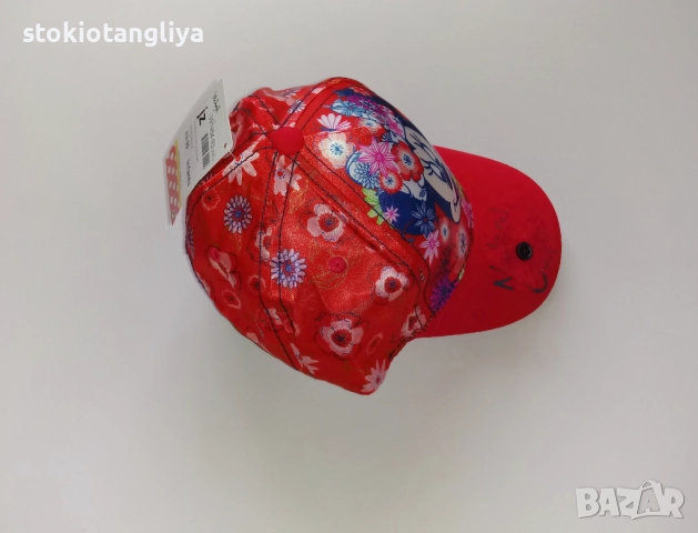 Шапка за момиче с Мини Маус, 53 размер, снимка 2 - Шапки, шалове и ръкавици - 51491129