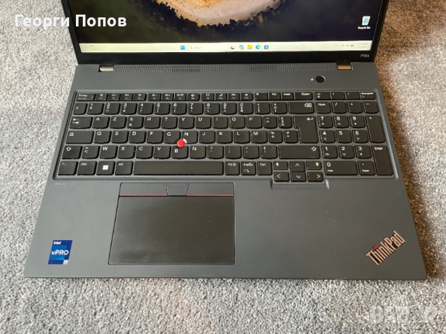 i7-1270P, 32GB DDR4, Lenovo ThinkPad P16s - 16''WUXGA, 512GB NVMe SSD M.2, Nvidia Quadro T550 4GB, снимка 6 - Лаптопи за работа - 54054196