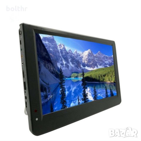12 ИНЧА ПОРТАТИВЕН ТЕЛЕВИЗОР NORTHERN CROSS-NVOX NC-T12, 12/220 V, ЦИФРОВ DVB-T2 ТУНЕР, АКУМУЛАТОР, снимка 7 - Телевизори - 30000392