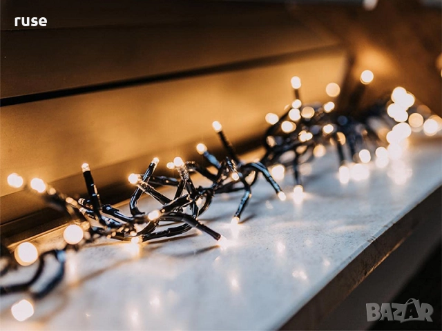 НОВИ! Гирлянд 3D лампички 576 LED 5м 8 режима дистанционно, снимка 12 - Декорация за дома - 52405399