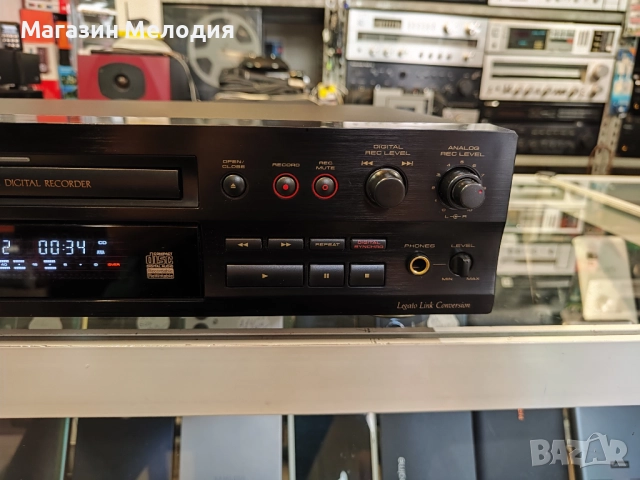 CD Player Pioneer PDR-509 Recorder В перфектно техническо и визуално състояние., снимка 6 - Декове - 51746962