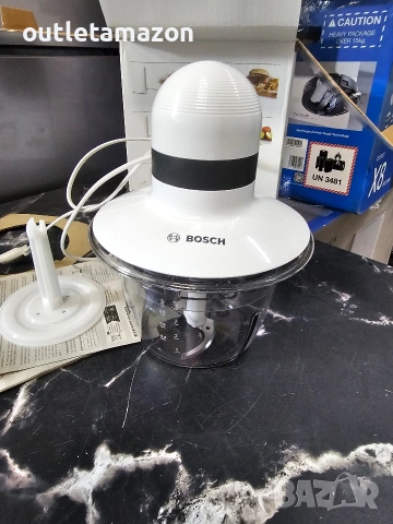 Чопър BOSCH MMR08A1 400 W, снимка 2 - Чопъри и пасатори - 53179981