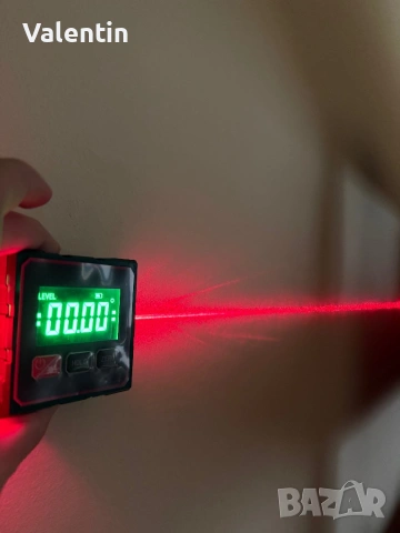 Лазерен дигитален ъгломер , снимка 6 - Други инструменти - 53100844