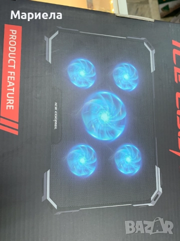 Охлаждаща подложка за лаптоп / Геймърска охладителна подложка, снимка 11 - Друга електроника - 51651524
