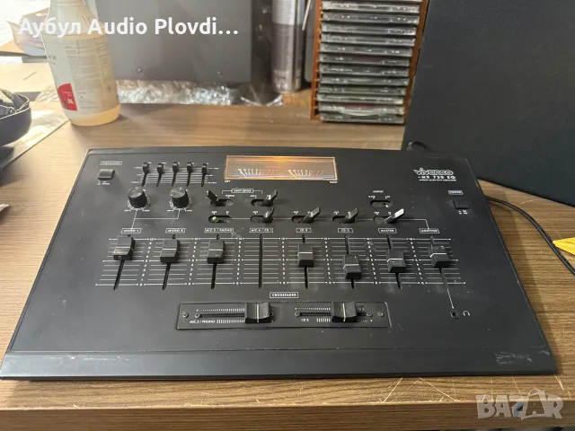 vivanco mx730eq-mixer/equalizer, снимка 3 - Ресийвъри, усилватели, смесителни пултове - 56431850