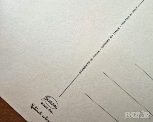 Пощ. картичка   - художествена  Италия, снимка 2 - Филателия - 50643074