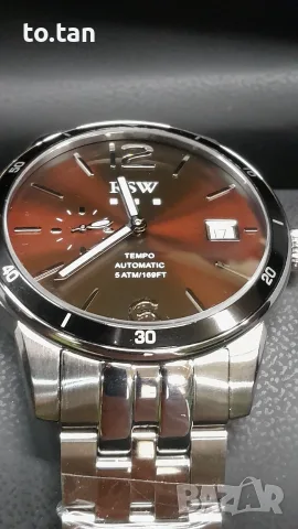 Швейцарски автоматичен часовник RSW Tempo Automatic, снимка 2 - Мъжки - 55710682