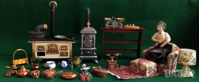 стар лот миниатюри за детска къщичка