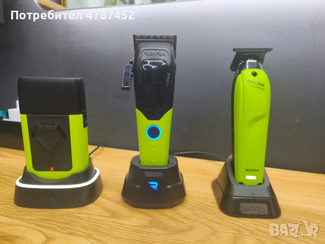 Бръснарски- Машинка, Тример и Шейвър ROVRA