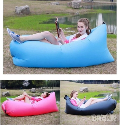 Самонадуващо се легло подходящо за планина и море