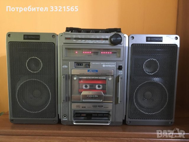 Радиокасетофон Hitachi TRK 9140E, снимка 2 - Радиокасетофони, транзистори - 40546761