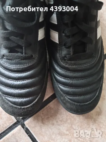 Футболни стоножки естествена кожа Adidas, снимка 2 - Футбол - 56235002