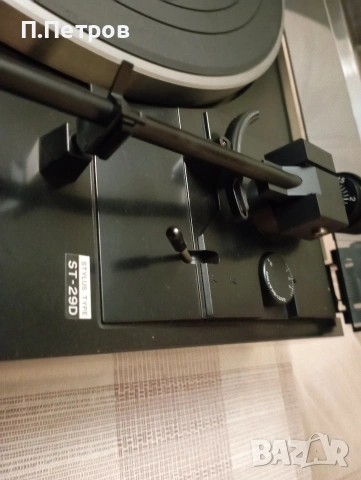 SANYO MT-35 грамофон полуавтоматичен , снимка 8 - Грамофони - 53895564