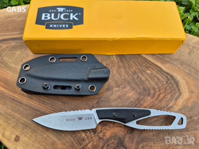 Тактически нож BUCK 635,фиксирано острие фултанг с кания, снимка 9 - Ножове - 51052177