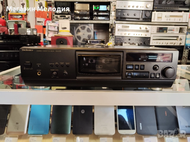 Касетен дек Technics RS-AZ6 В перфектно техническо и много добро визуално състояние., снимка 2 - Декове - 51730915